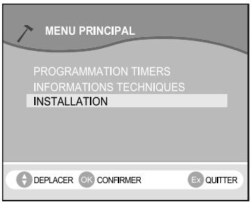 SAGEM ITD61 - 5-1 PREPARATION / CODE D'INSTALLATION - 1