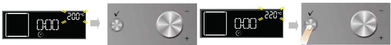 WHIRLPOOL AKZM770NB - REGLAGE DE LA TEMPERATURE/PUISSANCE DU GRIL - 1