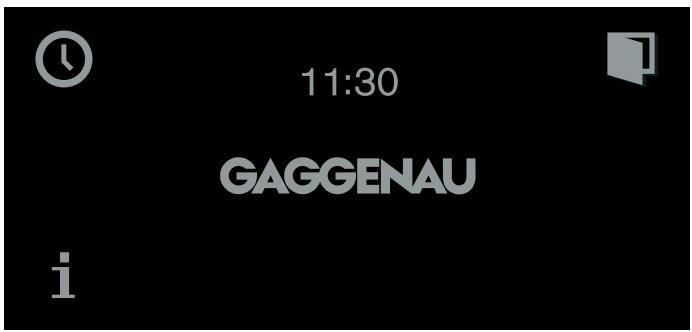GAGGENAU BO451-110 - Appeler le menu Minuterie - 1