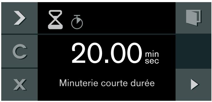 GAGGENAU BO451-110 - Réglage de la minuterie courte durée - 1