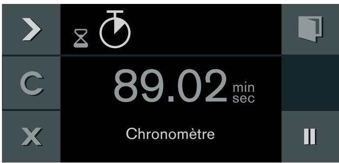 GAGGENAU BO451-110 - Arreter le chronomètre et le redémarrer - 1