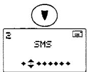 SAGEM WP 1233 SMS - Consulter un message méorisé - 1
