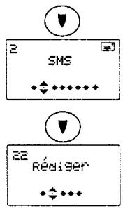 SAGEM WP 1233 SMS - Mémoriser un message - 1