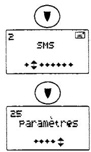 SAGEM WP 1233 SMS - Validité des messages - 1
