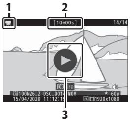 NIKON Z6II - Lecture des videos - 1