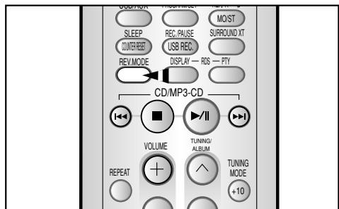 SAMSUNG MM-UC8CO - Sélection du mode de lecture de cassette - 2
