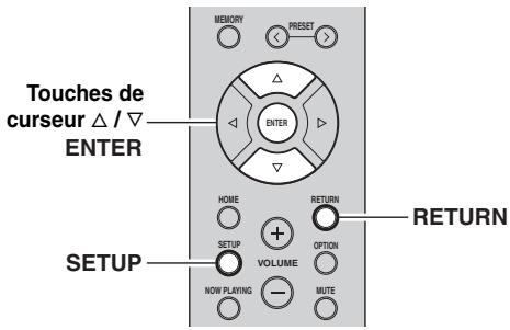 YAMAHA RNG602 - Vérification du statut de connexion réseau - 1