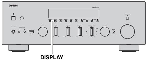 YAMAHA RNG602 - ■ Affichage des informations Radio Data System - 1
