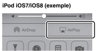 YAMAHA RNG602 - Mettez sous tension l'unité et démarrez iTunes sur le PC ou affichez l'écran de lecture de l'iPod. - 4