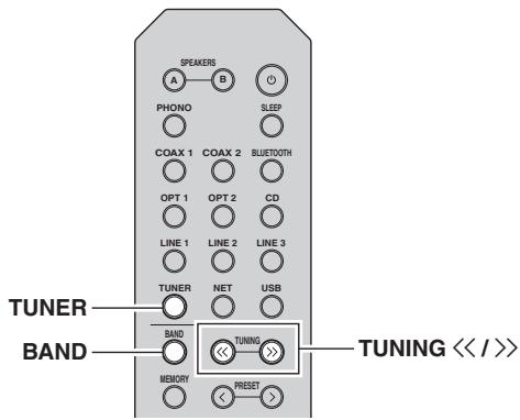 YAMAHA RNG602 - Syntonisation FM/AM - 1