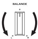 YAMAHA RNG602 - Réglage de la commande BALANCE - 2