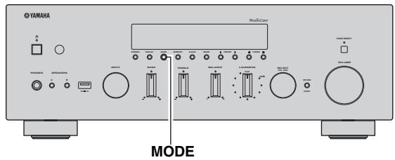 YAMAHA RNG602 - Améliorer la réception FM (mode FM) - 1