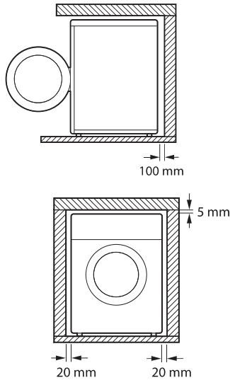 LGL F174V92WRH - Emplacement d'installation - 1