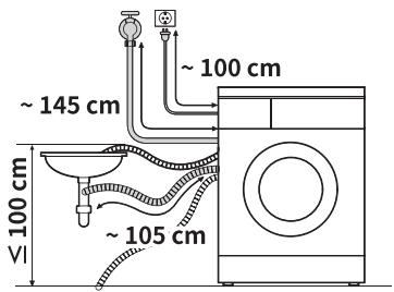 LGL F174V92WRH - Pour modèle avec pompe à vidange - 1