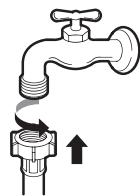 LGL F174V92WRH - Raccordement d'un tuyau au robinet d'eau - 1