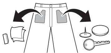 LGL F174V92WRH - Vérifier les vêtements avant le chargement - 1