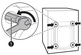 LGL F174V92WRH - Retirer les boulons d'assemblage - 1