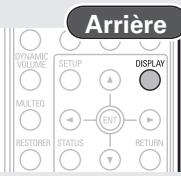 DENON CARA S-5BD - Appuyez sur DISPLAY. - 1