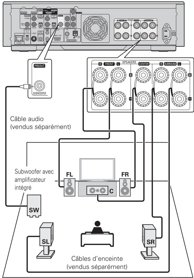 DENON CARA S-5BD - 2) Connexion - 4