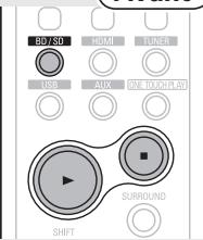 DENON CARA S-5BD - Pendant la lecture appuyez sur ■. - 1