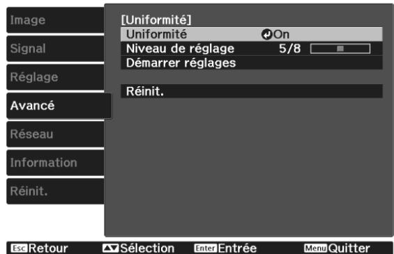 CANON TW-6700W - Uniformité (EH-TW6800 uniquement) - 2
