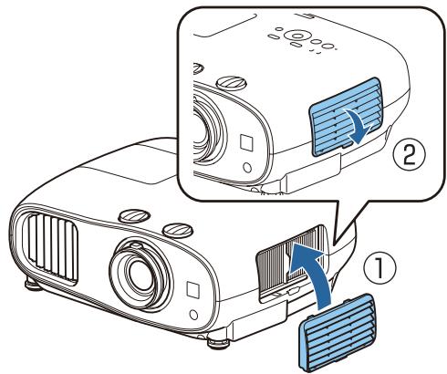 CANON TW-6700W - Remplacement du filtré à air - 10