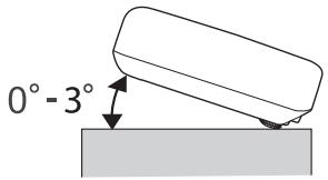 CANON TW-6700W - Angle d'inclinaison - 1