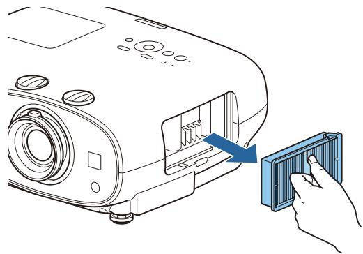 CANON TW-6700W - Remplacement du filtré à air - 6