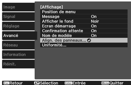 CANON TW-6700W - Align. des panneaux - 2