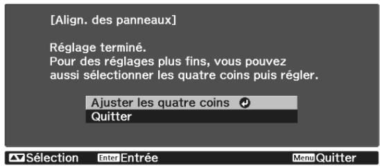 CANON TW-6700W - Activez l'option Align.des panneaux. - 6