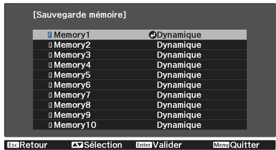 CANON TW-6700W - Enregistrement d'une mémoire - 3
