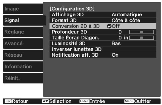 CANON TW-6700W - Conversion d/images 2D en 3D - 2