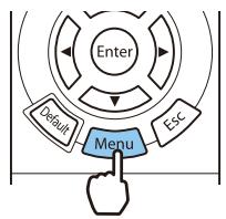 CANON TW-6700W - Appuyez sur le bouton Menu - 1