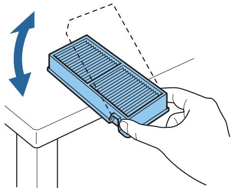 CANON TW-6700W - Retirez le filtré à air. - 3