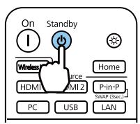 CANON TW-6700W - Mise hors tension - 1
