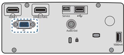CANON TW-6700W - Connexion d'un ordinateur - 1