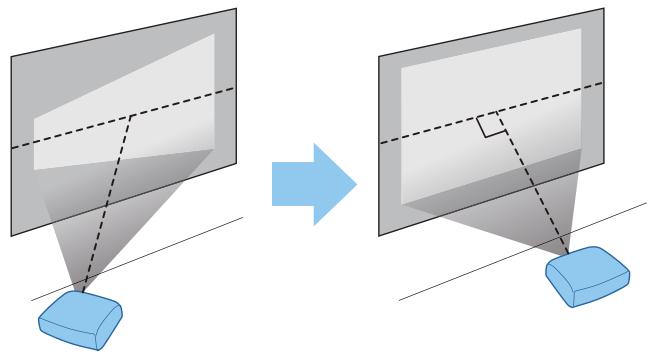 CANON TW-6700W - Installation parallele à l'écran - 1