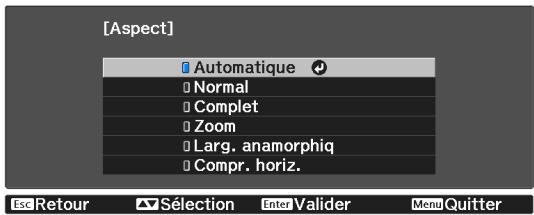 CANON TW-6700W - Appuyez sur le bouton Aspect - 4