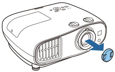 CANON TW-6700W - Mise sous tension du projecteur - 1