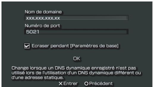 SONY 2-671-880-31 - Définition des Paramètres DNS dynamique - 1