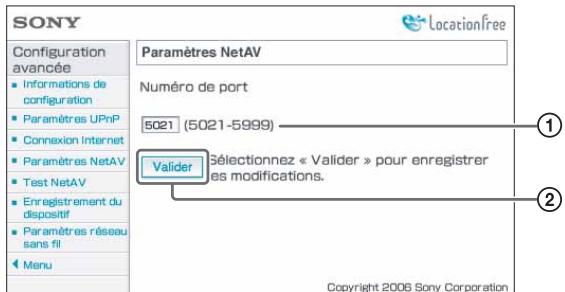 SONY 2-671-880-31 - Paramètres NetAV - 1
