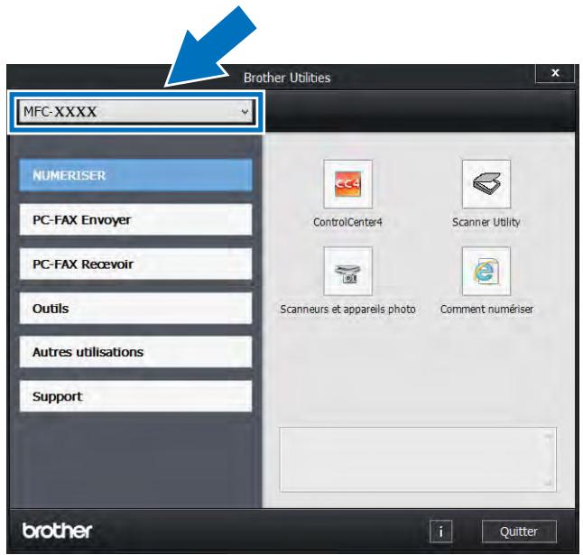 BROTHER MFC9330CDW - Accès aux utilaitaires (Windows® 8) - 2