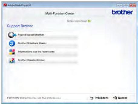 BROTHER MFC9330CDW - Accès à l'assistance Brother (Windows®) - 1