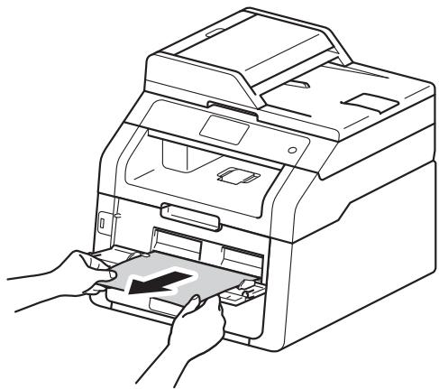 BROTHER MFC9330CDW - Le papier est coincide dans la fente d'alimentation manuelle - 1