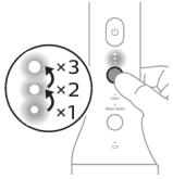 PHILIPS HX3826/31 - Voomakkuusasetukset - 1