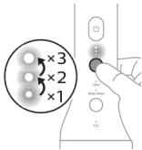 PHILIPS HX3826/31 - Urovné intensity - 1