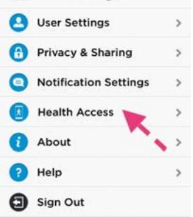 JAWBONE UPMOVE - Connexion avec App santé d'Apple - 6