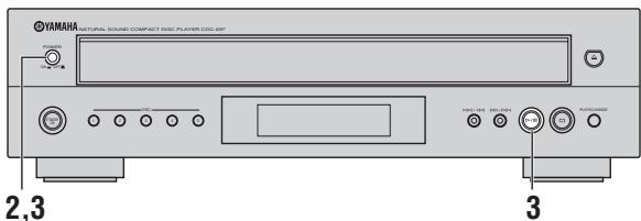 YAMAHA CDC-697T - Lecture commande par programmeur - 1
