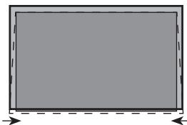HISENSE LASERTV1000L9HD - REEMPLIR LE HAUT DE L'IMAGE PAR RAPPORT À L'éCRAN - 2