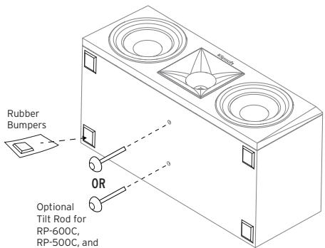 KLIPSCH RP-500M - BEFORE YOU START - 2